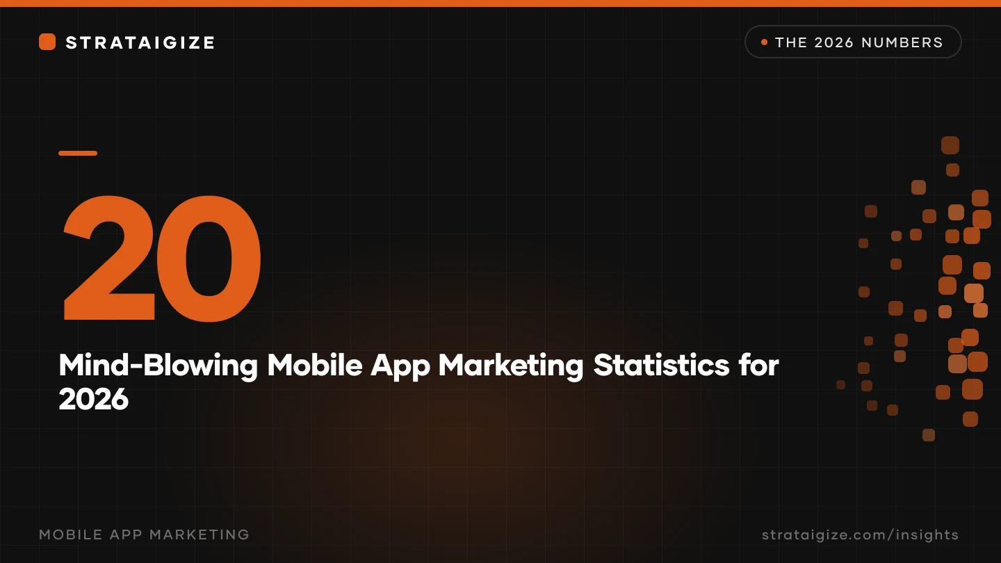 20 Mind-Blowing Mobile App Marketing Statistics for 2026