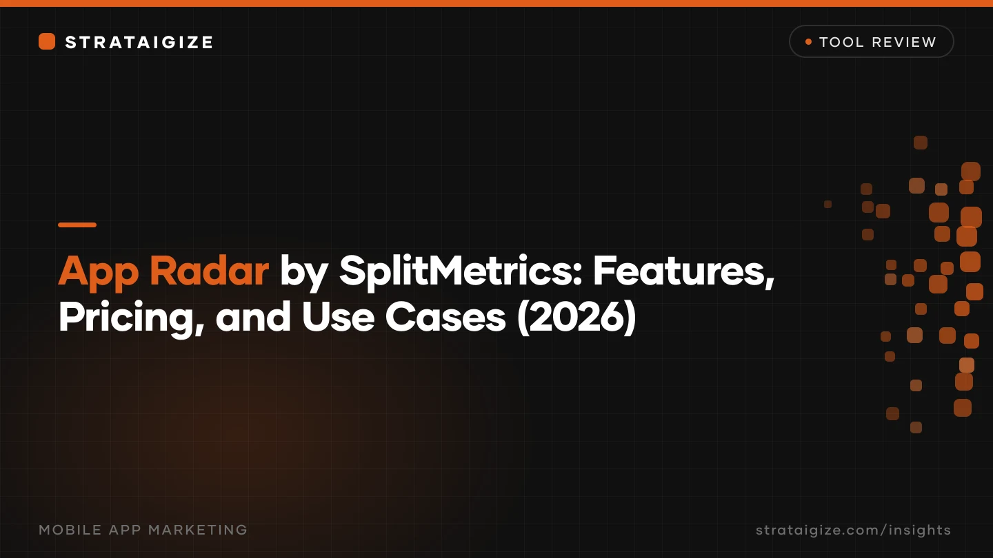 App Radar by SplitMetrics: Features, Pricing, and Use Cases (2026)