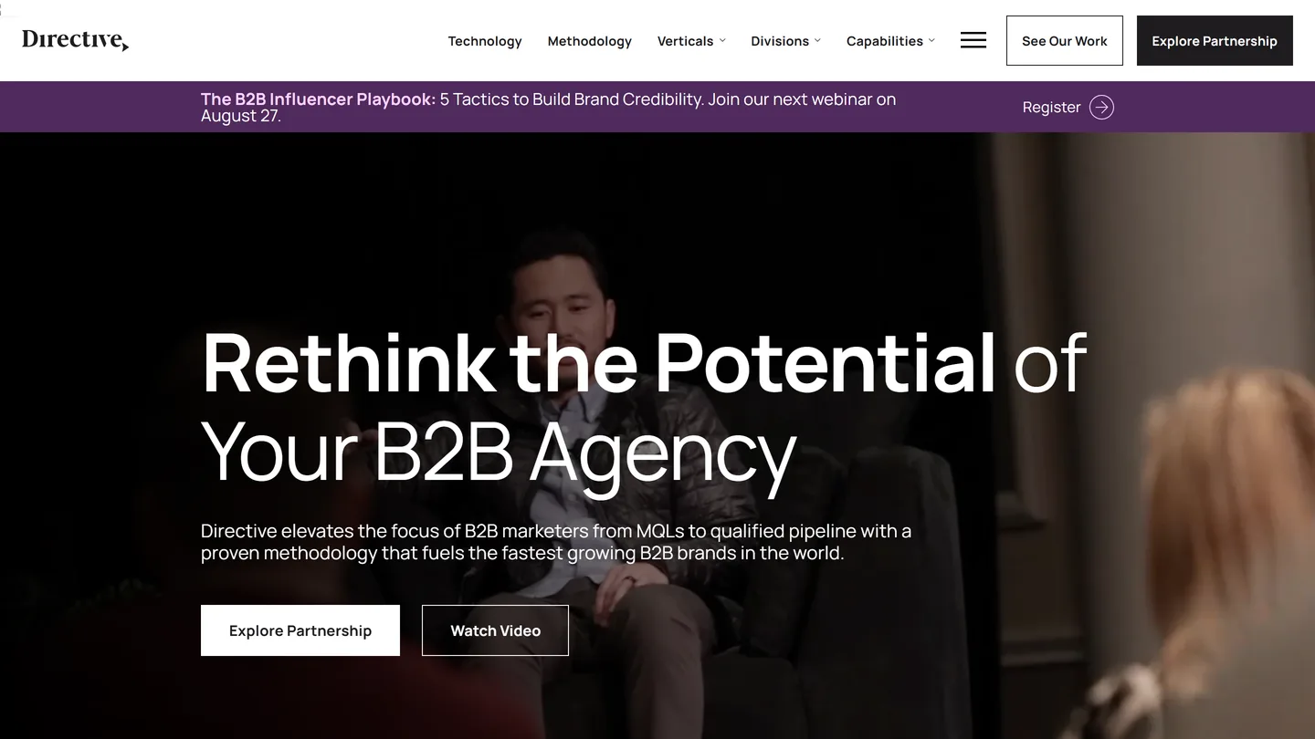 Directive Consulting, one of the GEO agencies compared in this list
